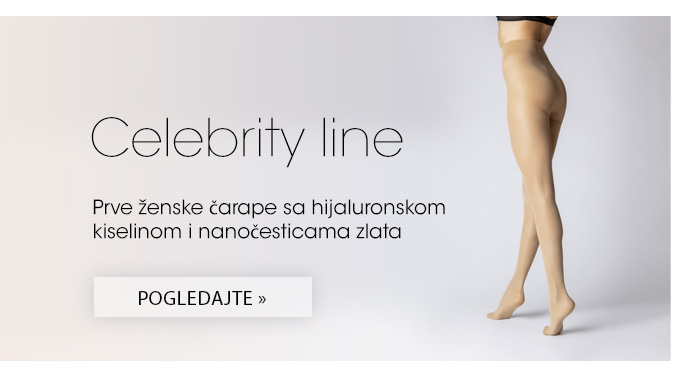 Lady B celebrity line ženske čarape