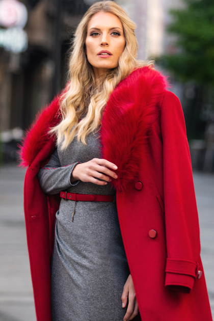 Luna kaputi ženski sa krznom - online prodaja