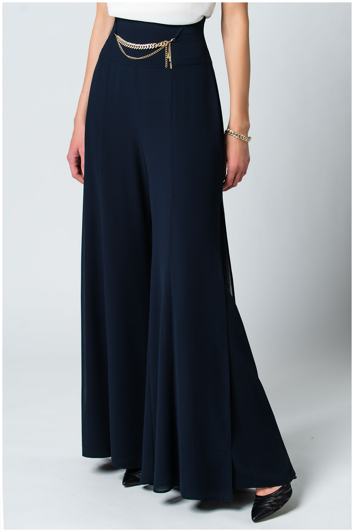 Léna - Široke Cvjetne Pantalone