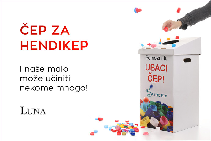 Vreme podrške i darivanja: “Čep za hendikep”