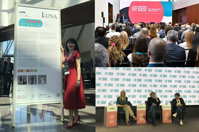 Modna kuća LUNA svrstana je u top 100 srpskih firmi na Konferenciji MSP100 EXPO