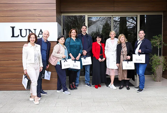 Udruženje slovenačkih menadžera u poseti Modnoj kući LUNA
