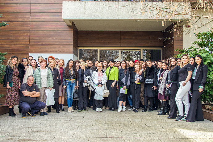 Za zaposlene Modne hiše Luna je potekalo še eno izobraževanje o prodaji