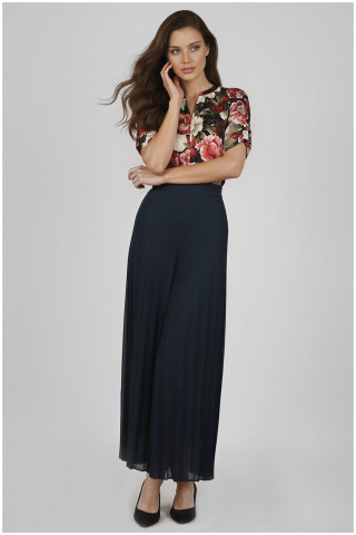 PLEATED TAILORED TROUSERS ALIS / Navy 