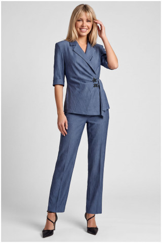 TAILORED DREAPED TROUSERS DEJZI 