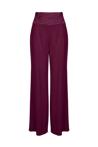 TAILORED DREAPED TROUSERS ELENA 