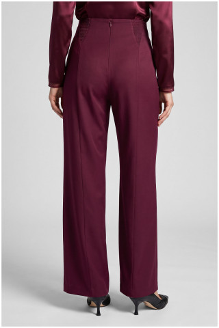 TAILORED DREAPED TROUSERS ELENA 