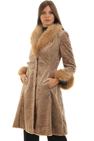 FUR COAT WIDE PAULA 