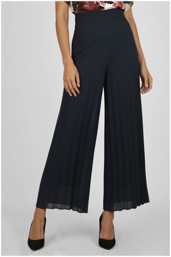 PLEATED TAILORED TROUSERS ALIS / Navy 