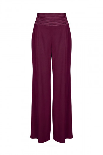 TAILORED DREAPED TROUSERS ELENA 