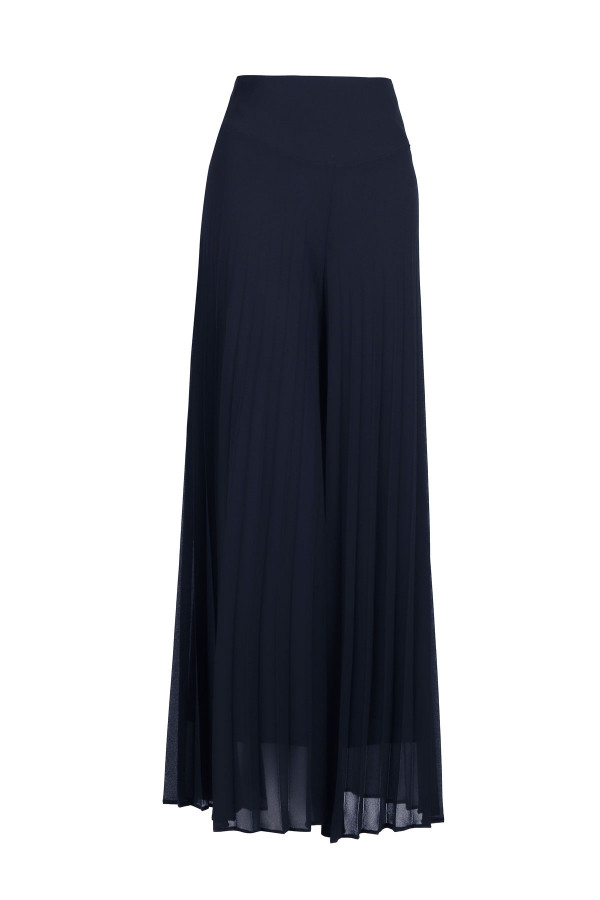 PLEATED TAILORED TROUSERS ALIS / Navy 