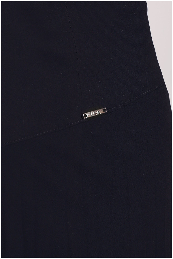 PLEATED TAILORED TROUSERS ALIS / Navy 