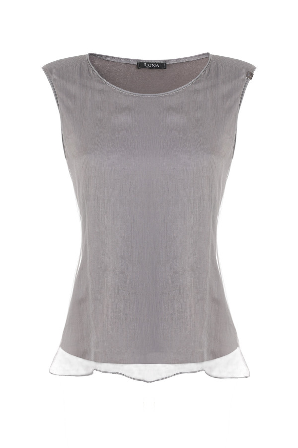 SLEEVELESS BLOUSE STELA 