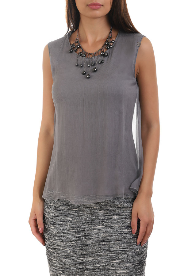 SLEEVELESS BLOUSE STELA 