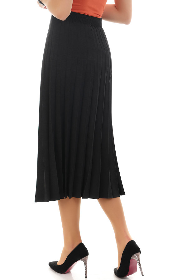 LONG PLUSED SKIRT REGINA 