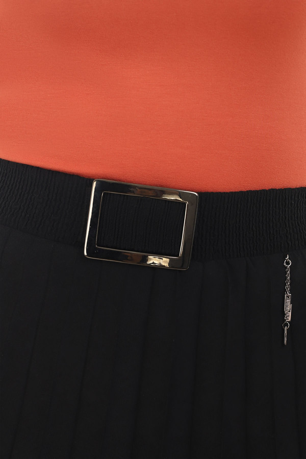 LONG PLUSED SKIRT REGINA 