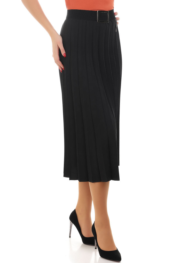 LONG PLUSED SKIRT REGINA 