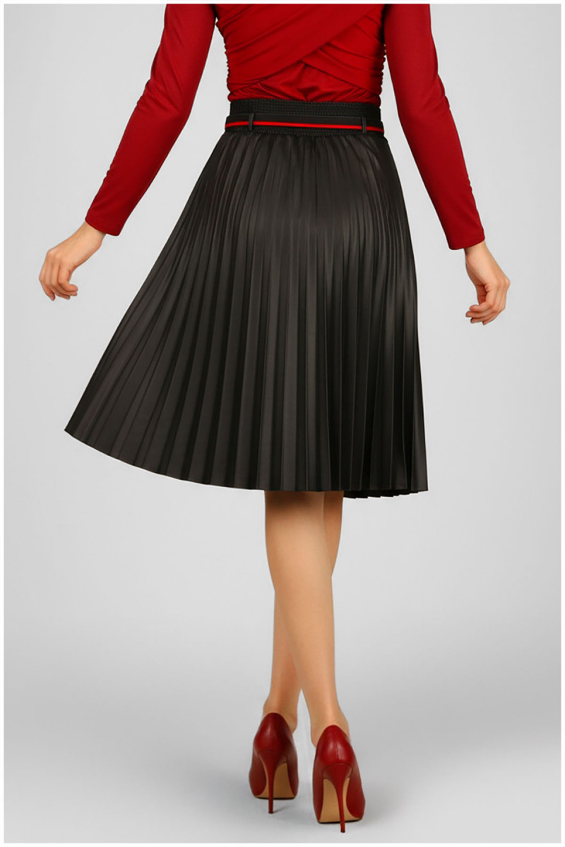 PLEATED MIDI SKIRT BARBARA 