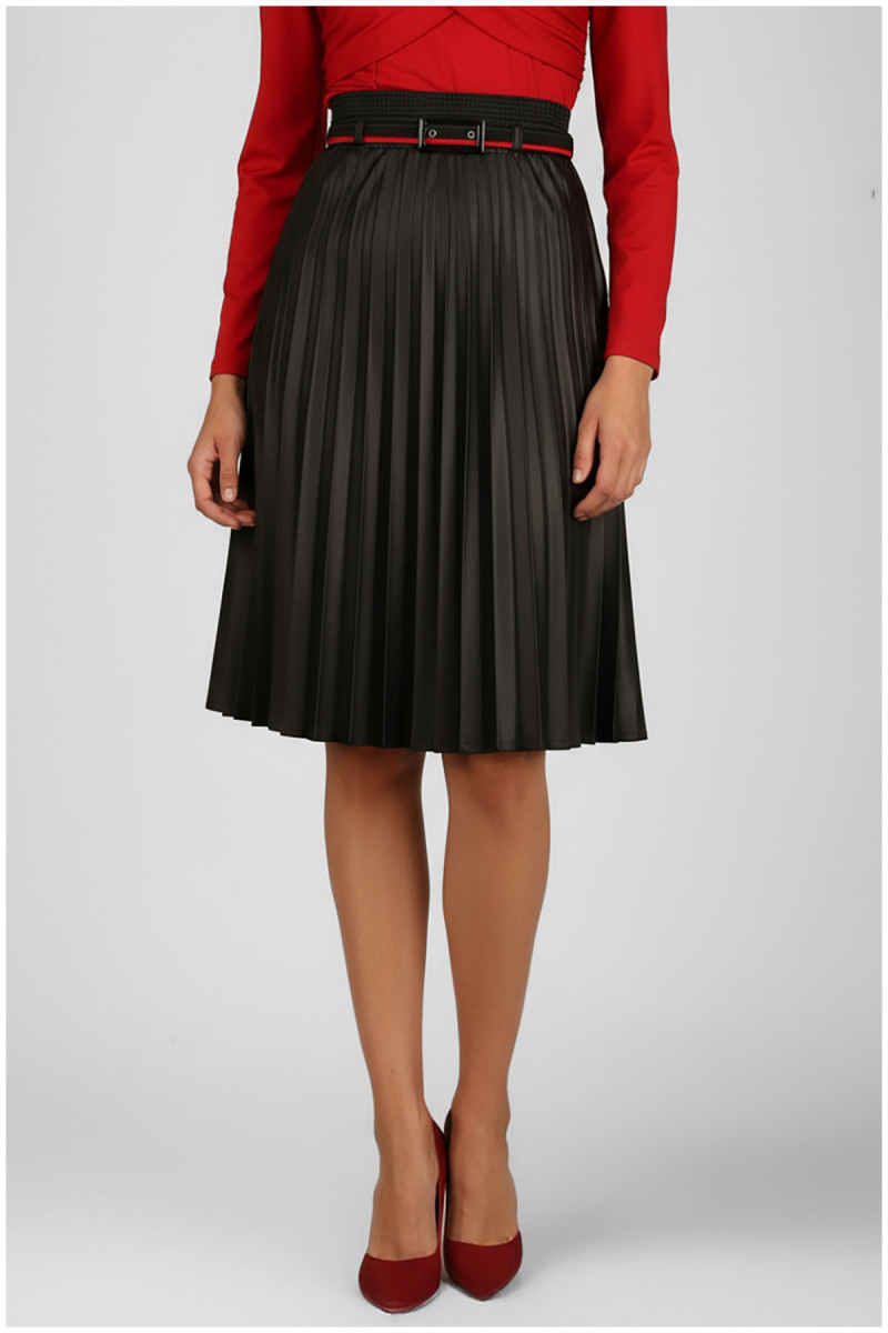 PLEATED MIDI SKIRT BARBARA 