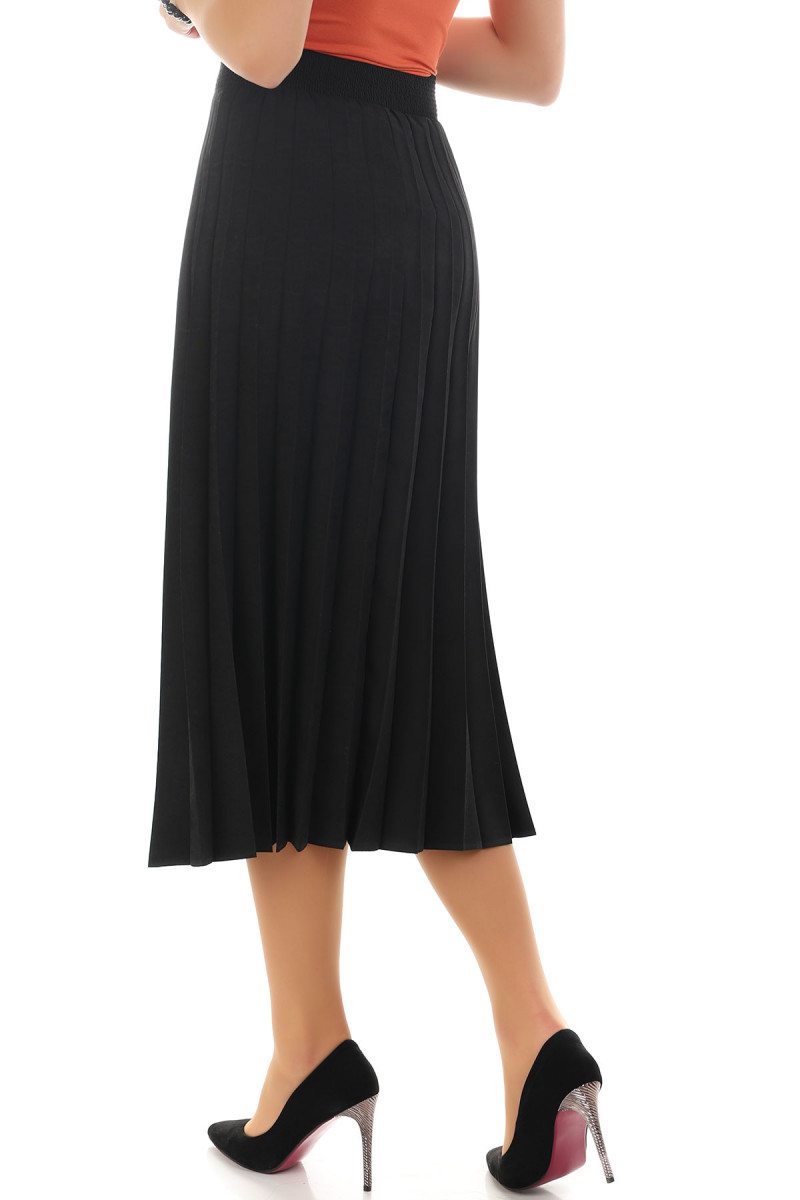 LONG PLUSED SKIRT REGINA 