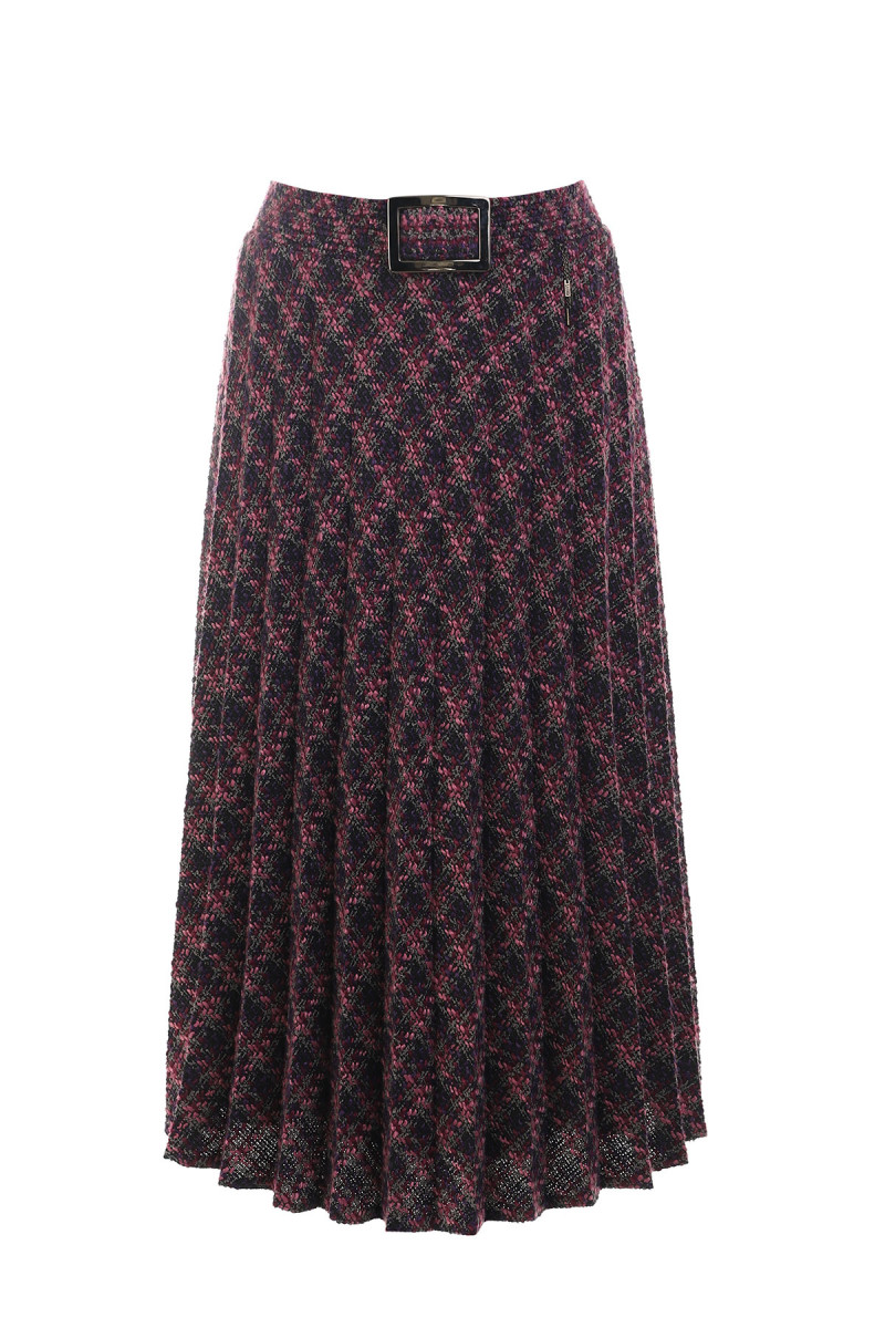 DUGA PLISIRANA SUKNJA GREJS 