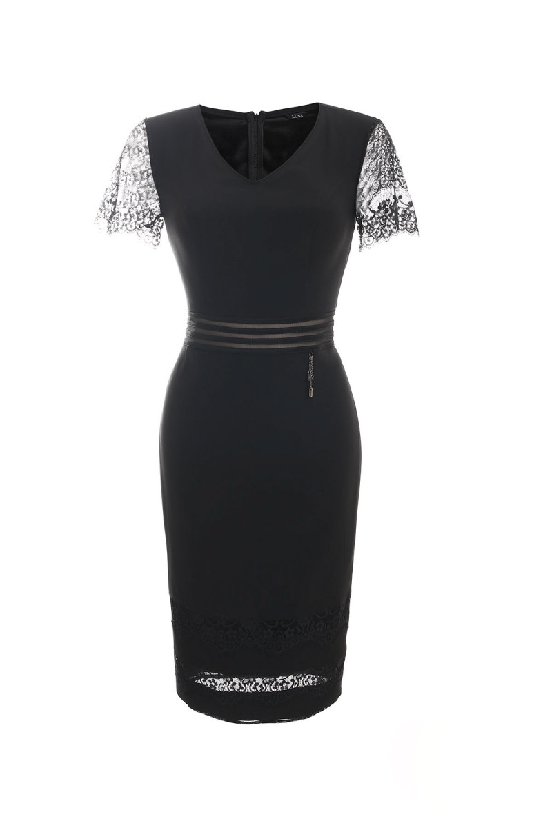 chinese dress ladies French Connection Black Lace Dress  OWNI