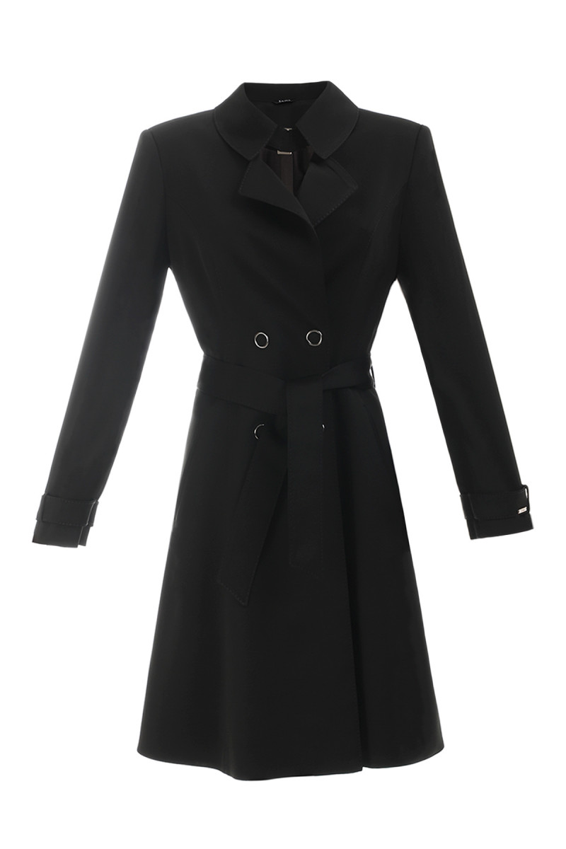 Classic black coat | Luna Fashion House