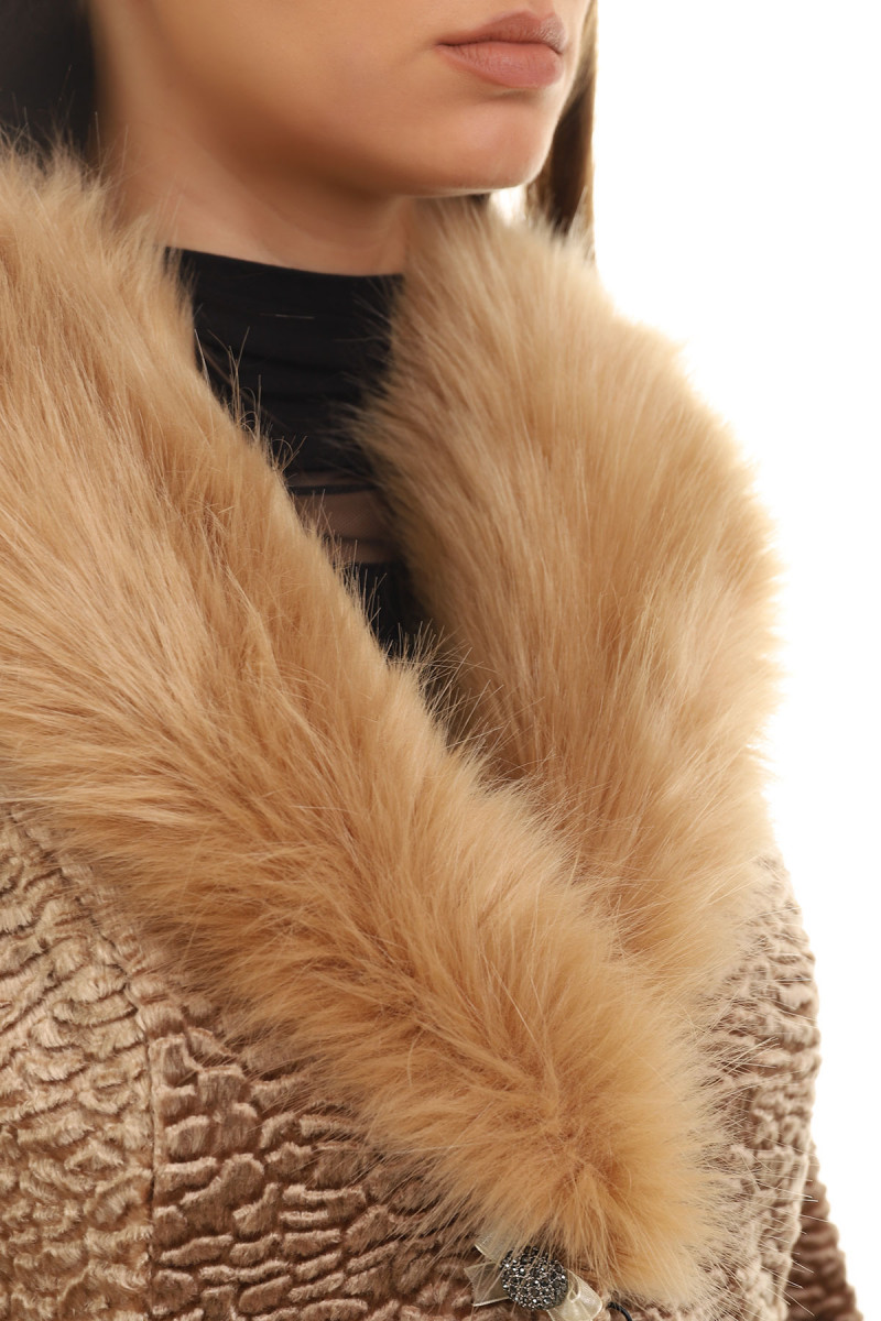 FUR COAT WIDE PAULA 